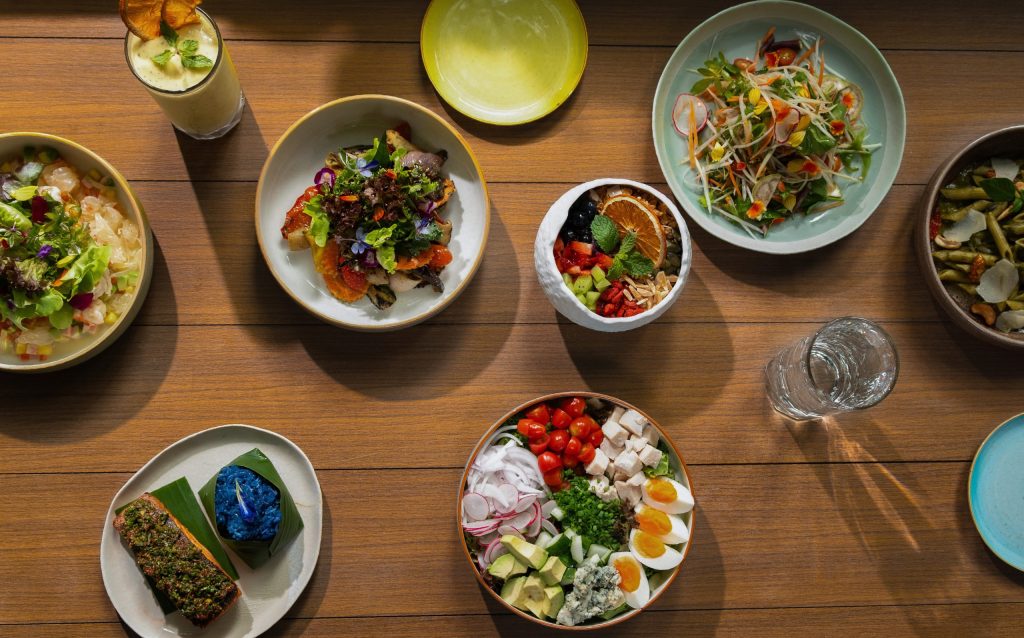 Colorful wellness cuisine at RXV Wellness Village — nutrient-rich dishes inspired by “Eat the Rainbow” philosophy, supporting holistic health and vitality.
❓ How does eating colorful foods at RXV Wellness Village enhance overall wellness?