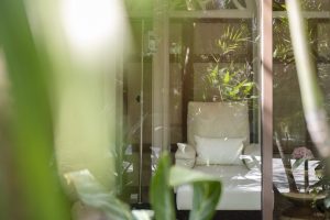 Private IV therapy lounge surrounded by nature at RXV Wellness Village Sampran.