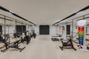 Wellness gym and fitness studio at RXV Wellness Village Sampran.