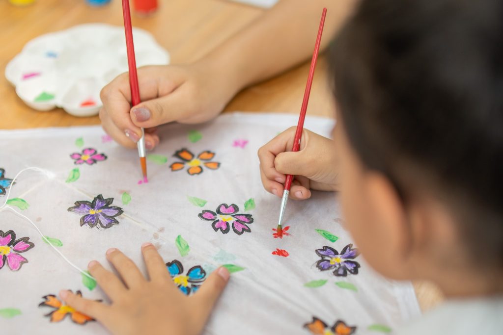 kite painting นอน